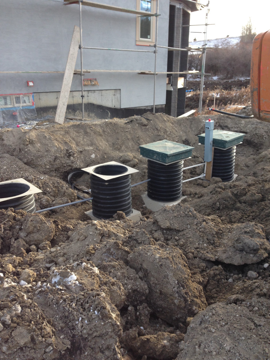 ATU Packaged Treatment Plant Installation, by Water Dr., Calgary, Alberta