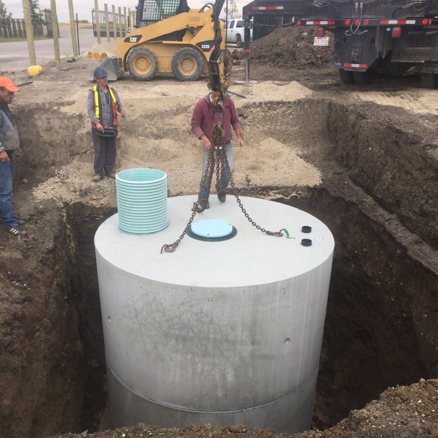 Water Dr. Concrete Fresh Water Cistern, Calgary, AB